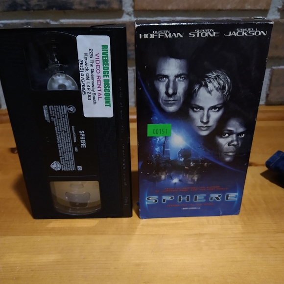 6/$15 Sphere 1998 Sci-fi Thriller VHS video tape movie - Picture 8 of 14